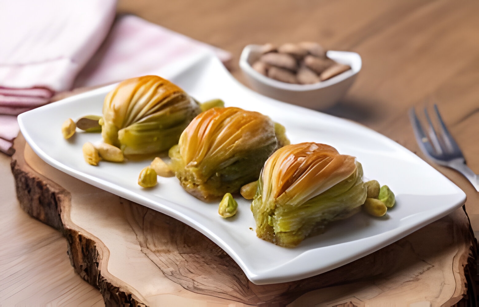 Cashew Midye Baklava