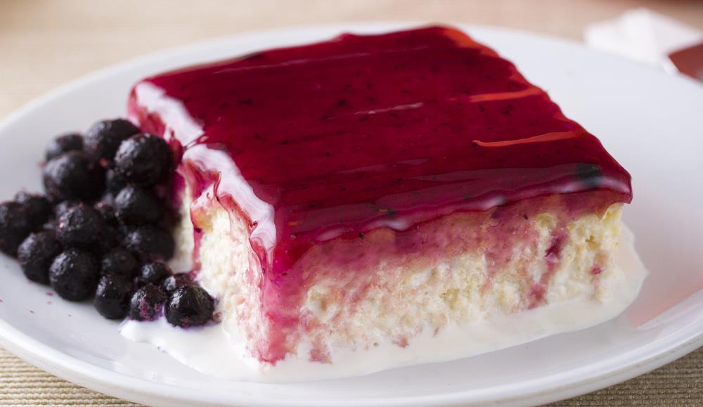 Blueberry Milk Cake