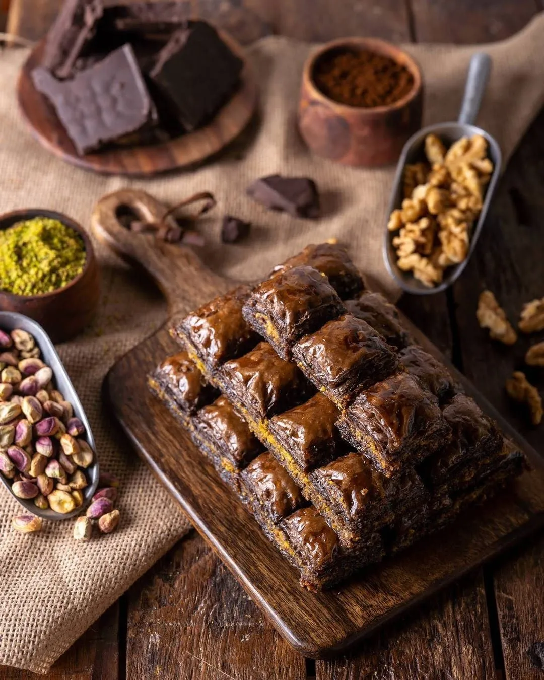 Assortment of Turkish sweets